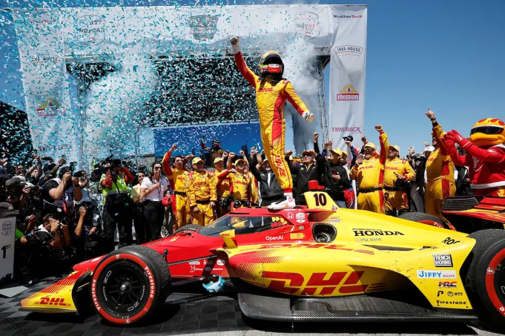Palou vittorioso a laguna seca