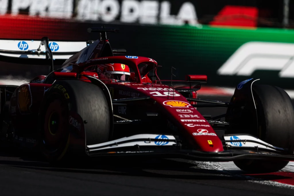 Charles Leclerc al Gp del Messico 2025 ha condotto una gara costante 