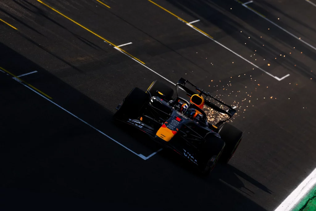 Max Verstappen solo sesto nella Sprint Qualifying del GP Brasile 2025 a Interlagos con Red Bull Racing