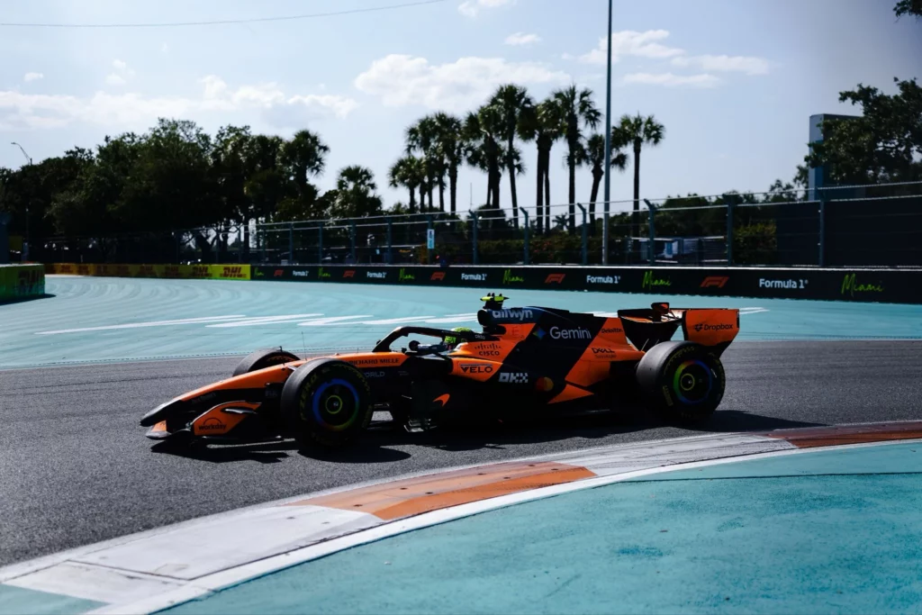 Lando Norris in pole nella Sprint qualifying di Miami 2026