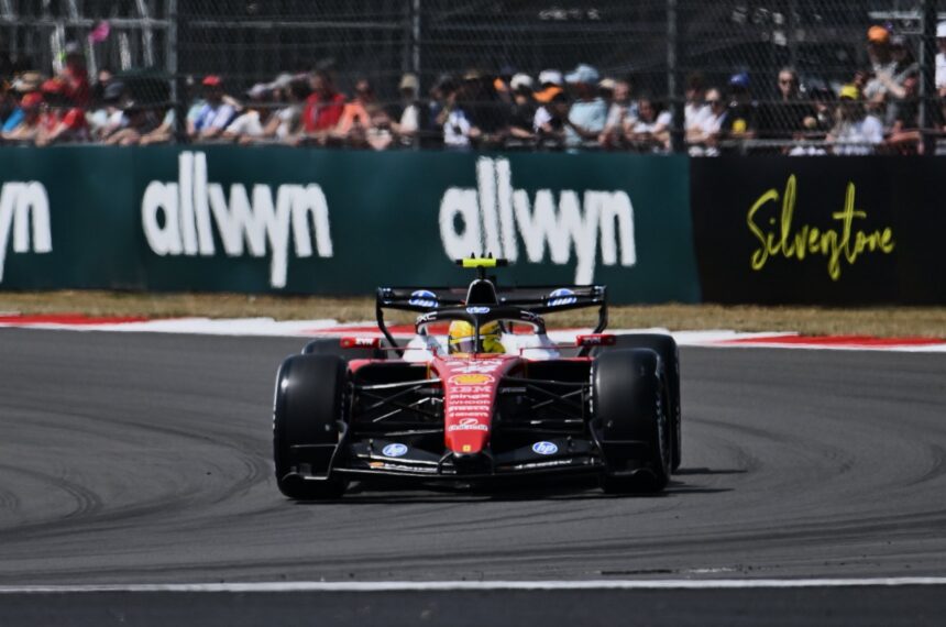 Silverstone 2026 FP1 Hamilton